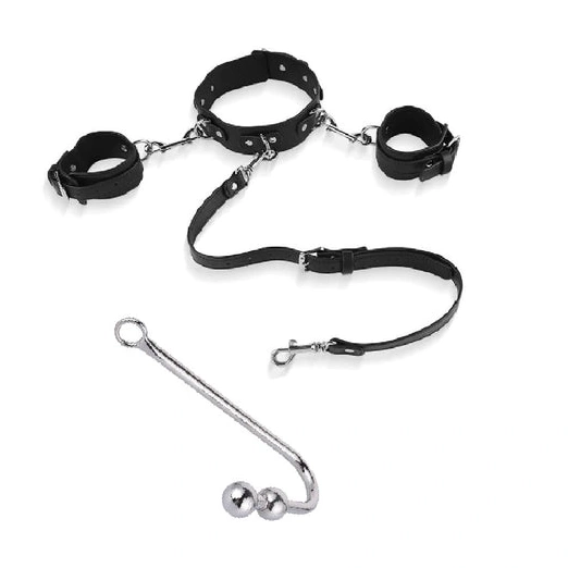 Beaded Anal Collar Hook 5334 Cuffs with Elegant and 0126